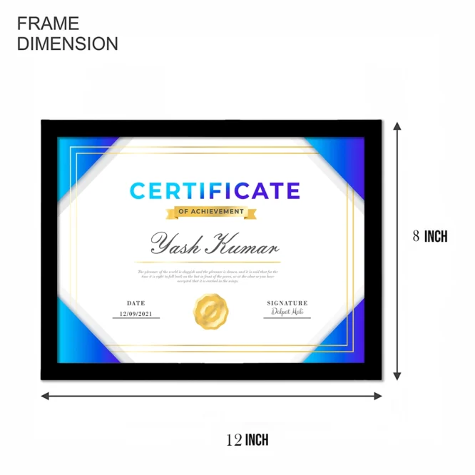 Corporate Achievements Certificate Frame (3) - Image 2